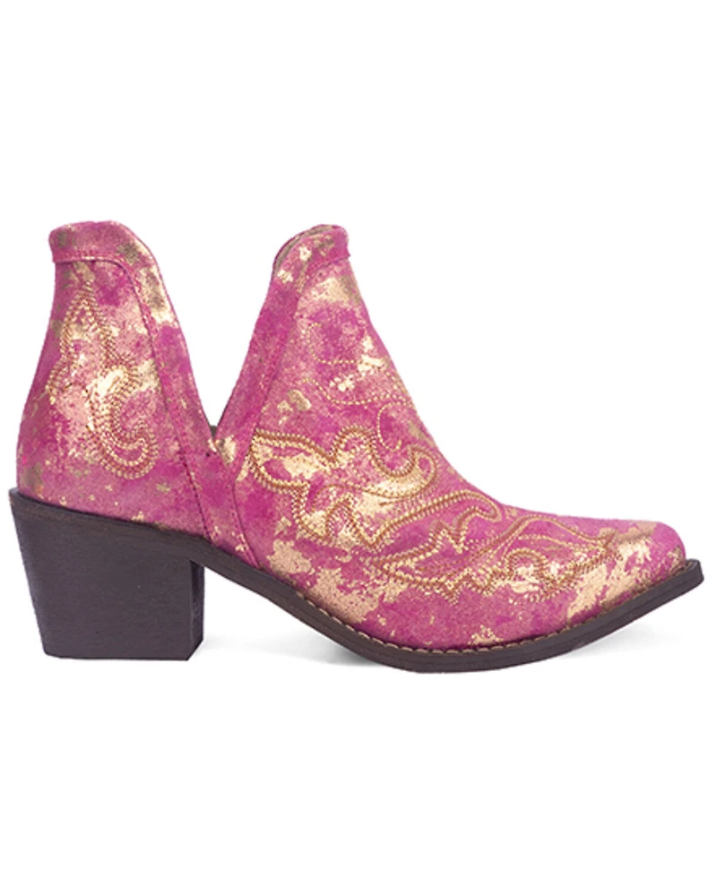 Circle G Women's Western Booties - Snip Toe