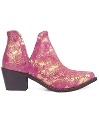 Circle G Women's Western Booties - Snip Toe