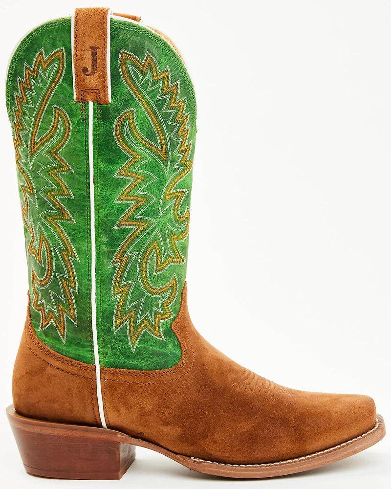 Justin Men's Show Off Tall Western Boots - Square Toe