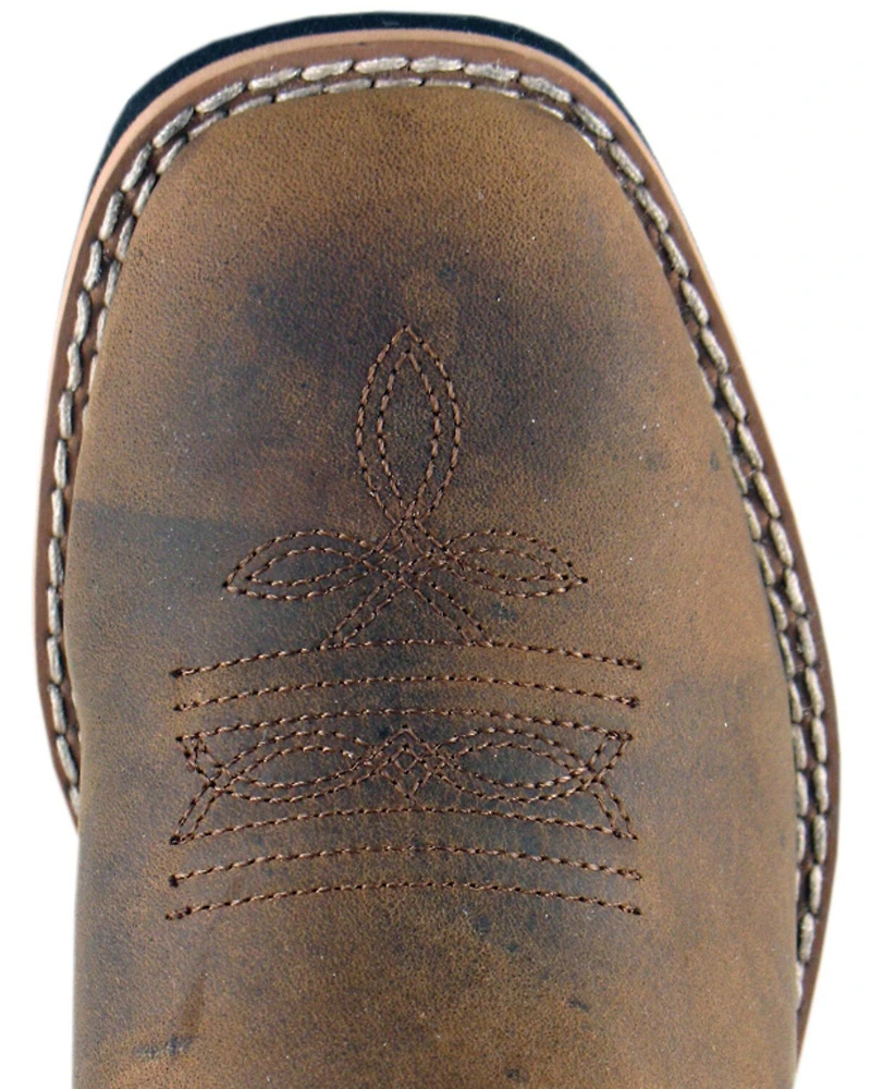 Smoky Mountain Toddler Boys' Pueblo Western Boots - Broad Square Toe