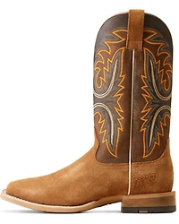 Ariat Men's Brushrider Western Performance Boots - Broad Square Toe