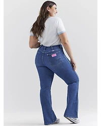 Wrangler® X Barbie™ Women's Denim Daydreams Slim Ringer Tee