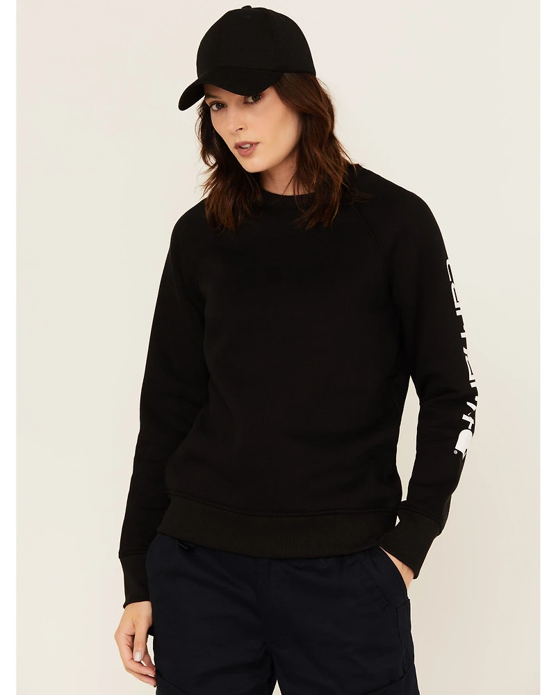 Carhartt Women's Relaxed Fit Midweight Graphic Crewneck Sweatshirt