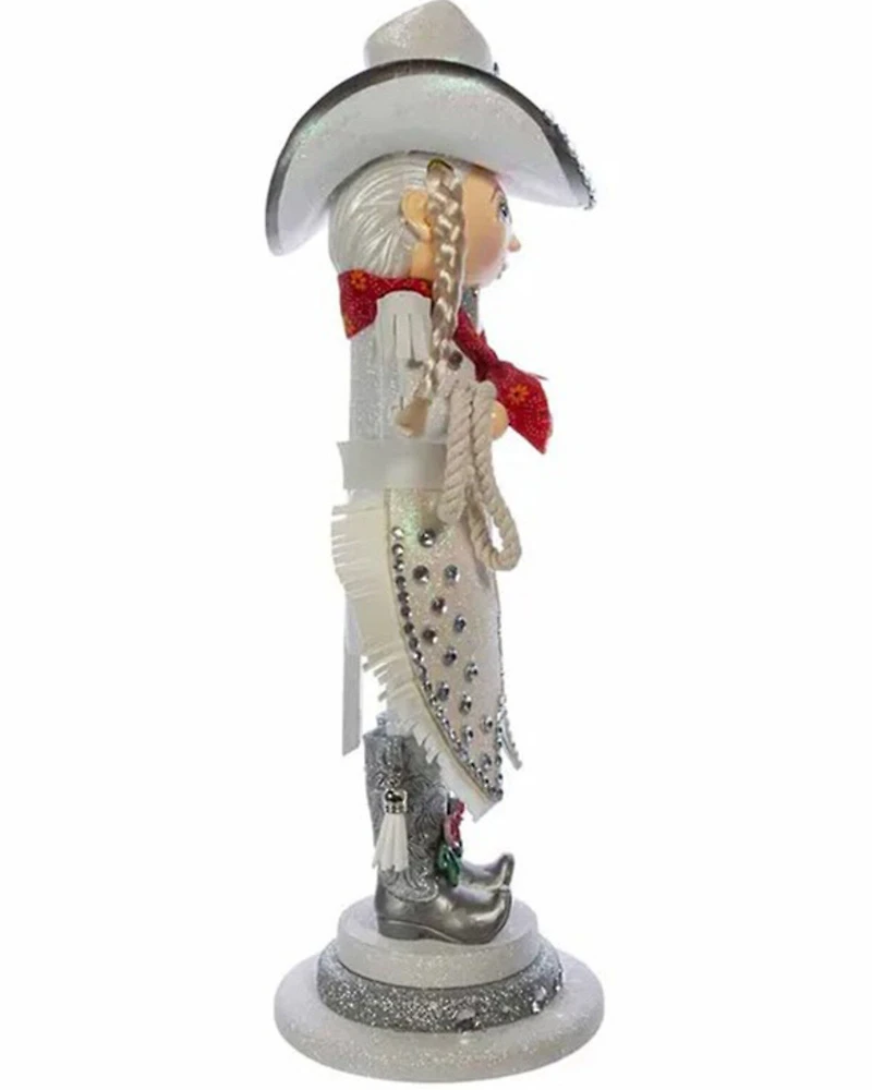 Kurt Adler 18" Hollywood Nutcrackers™ Rhinestone Cowgirl Nutcracker