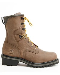 Hawx Men's 8" Logger Lace-Up Work Boot - Soft Toe