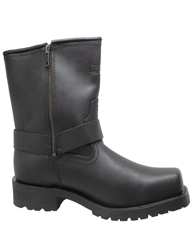 RideTecs Men's 7" Zipper Western Boots - Square Toe