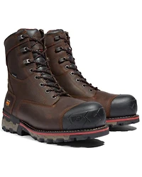 Timberland PRO Men's 8" Boondock Waterproof Work Boots - Composite Toe