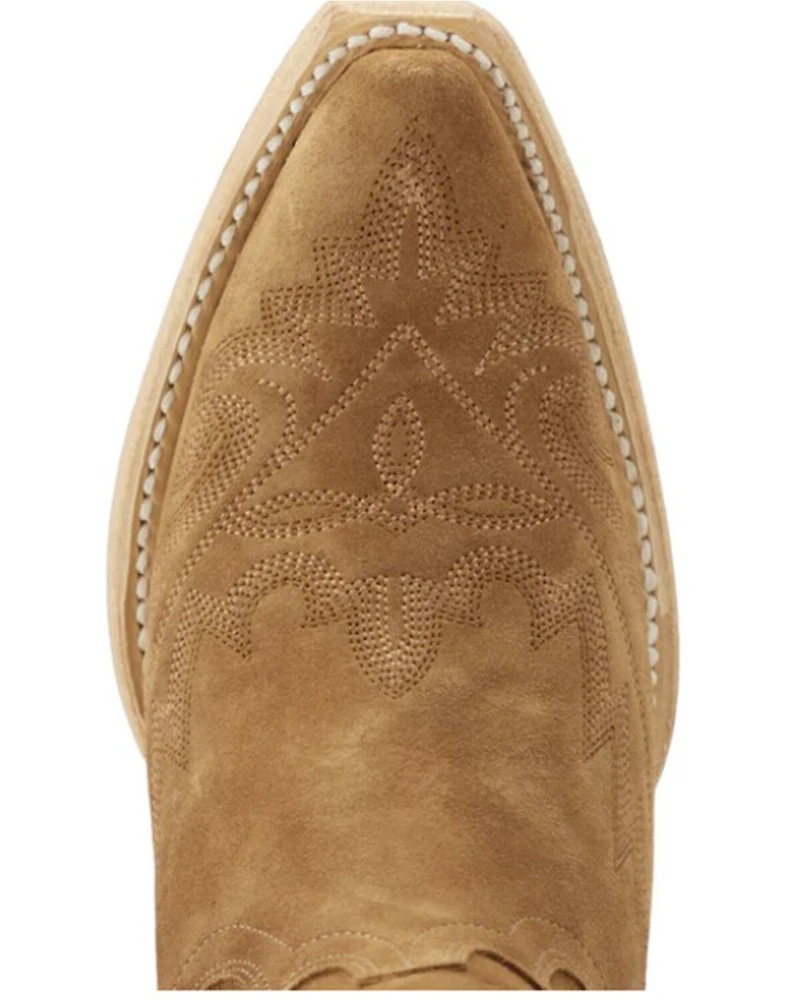 Lane Women's Lexington Suede Western Booties - Snip Toe