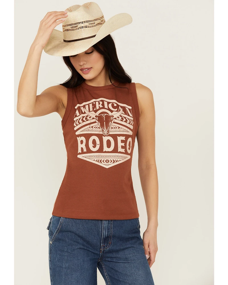 Shyanne Women's American Rodeo Ribbed Tank Top