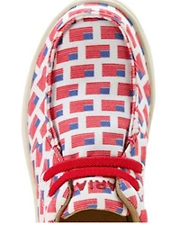 Ariat Boys' Hilo Ol Glory Casual Shoes - Moc Toe