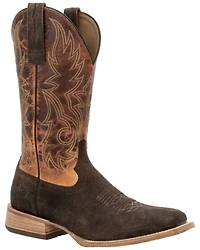 Durango Men's Arena Elite 13" Roughout Roper Boots - Broad Square Toe
