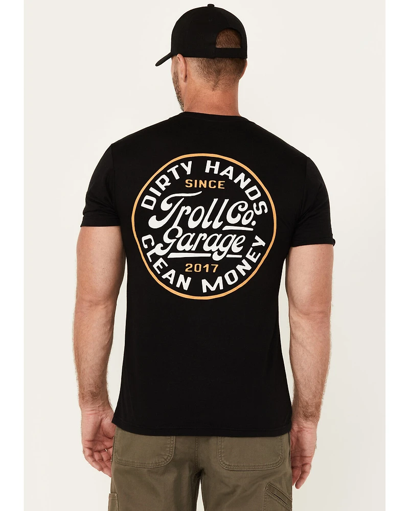 Troll Co Men's Garage DHCM Short Sleeve Graphic T-Shirt