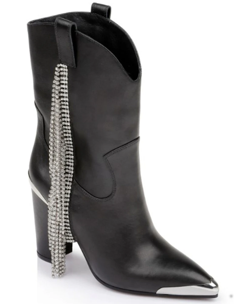 DanielXDiamond Women's Stagecoach Western Boots - Snip Toe