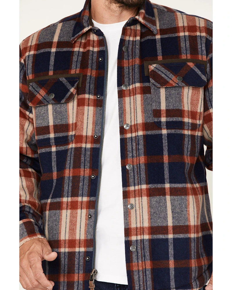Dakota Grizzly Sherpa Lined Wool Shacket