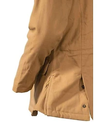 Outback Trading Co Women's Tan Canvas Juniper Fleece Hooded Jacket