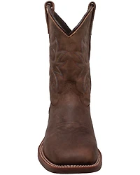 Ad Tec Men's Oiled Western Boots - Square Toe