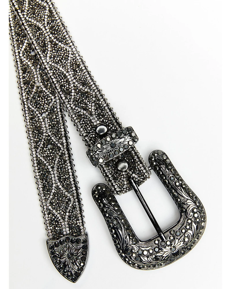 Shyanne Women's Diamond Glam Rhinestone Belt