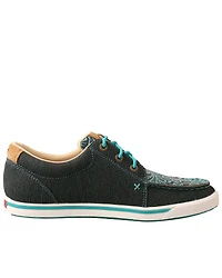 Twisted X Women's Dark Teal Casual Shoes - Moc Toe