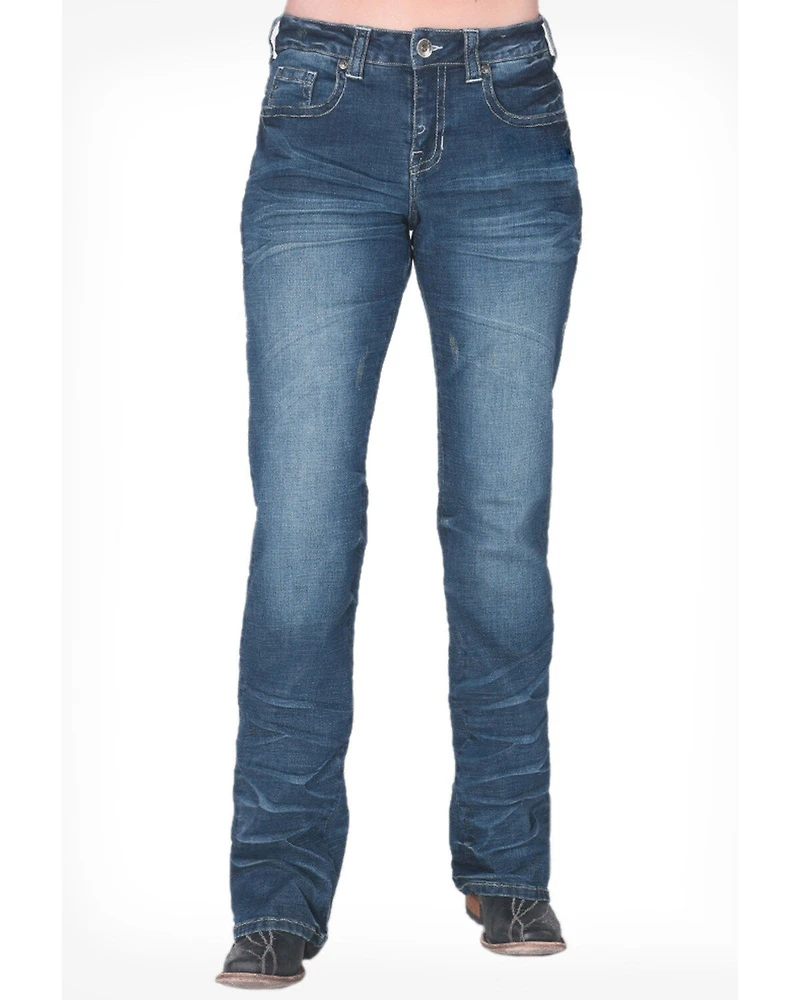 Cowgirl Tuff Women's Fly High Bootcut Jeans