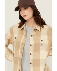 Carhartt Women's Rugged Flex® Loose Fit Heavyweight Duck Shacket