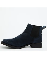Laredo Men's Cambridge Suede Western Ankle Boots - Broad Square Toe