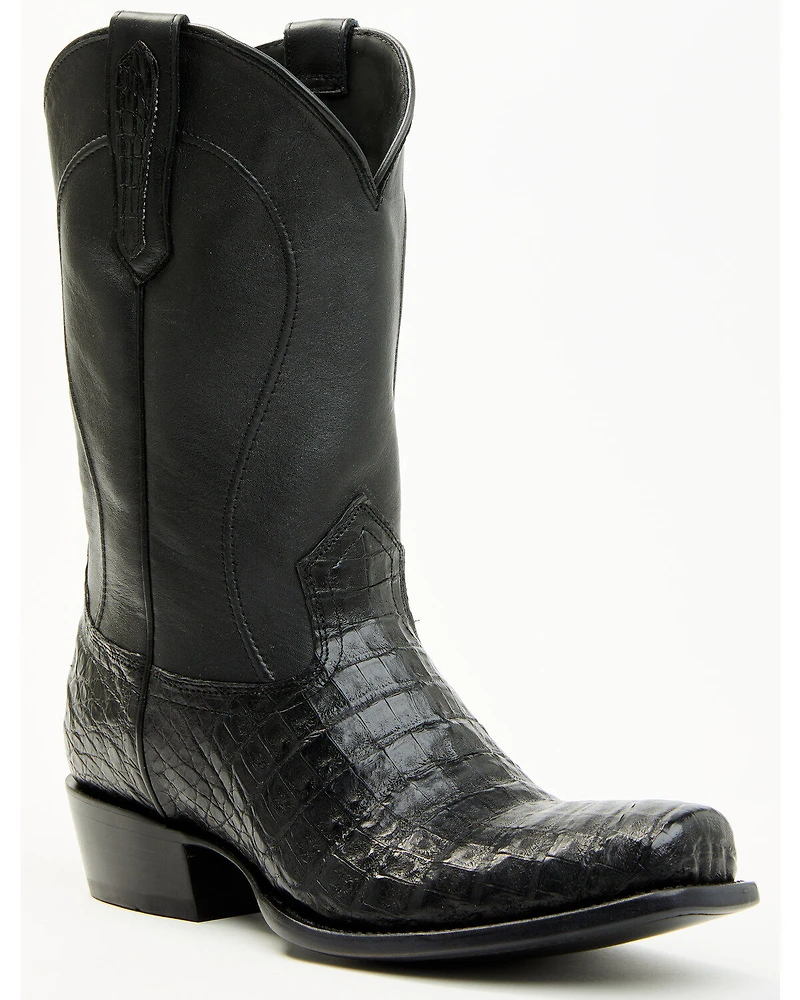 Cody James Black 1978® Men's Mason Exotic Caiman Belly Western Boots - Square Toe