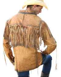Kobler Leather Men's Cow Antique Overshirt