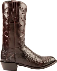 Lucchese Men's Charles Ultra Belly Caiman Exotic Western Boots - Round Toe