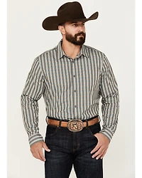 Gibson Trading Co Men's Stadium Plaid Print Long Sleeve Button-Down Shirt