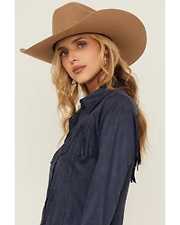 Shyanne Women's Fringe Long Sleeve Snap Western Shirt