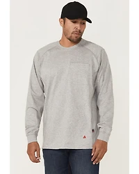 Forge Workwear Men's Lightweight Crew Neck Long Sleeve Tee