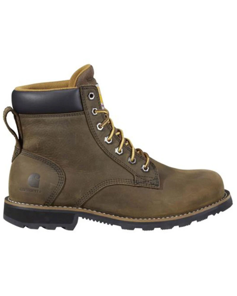 Carhartt Men's 6" Frontier Waterproof Work Boots - Soft Toe