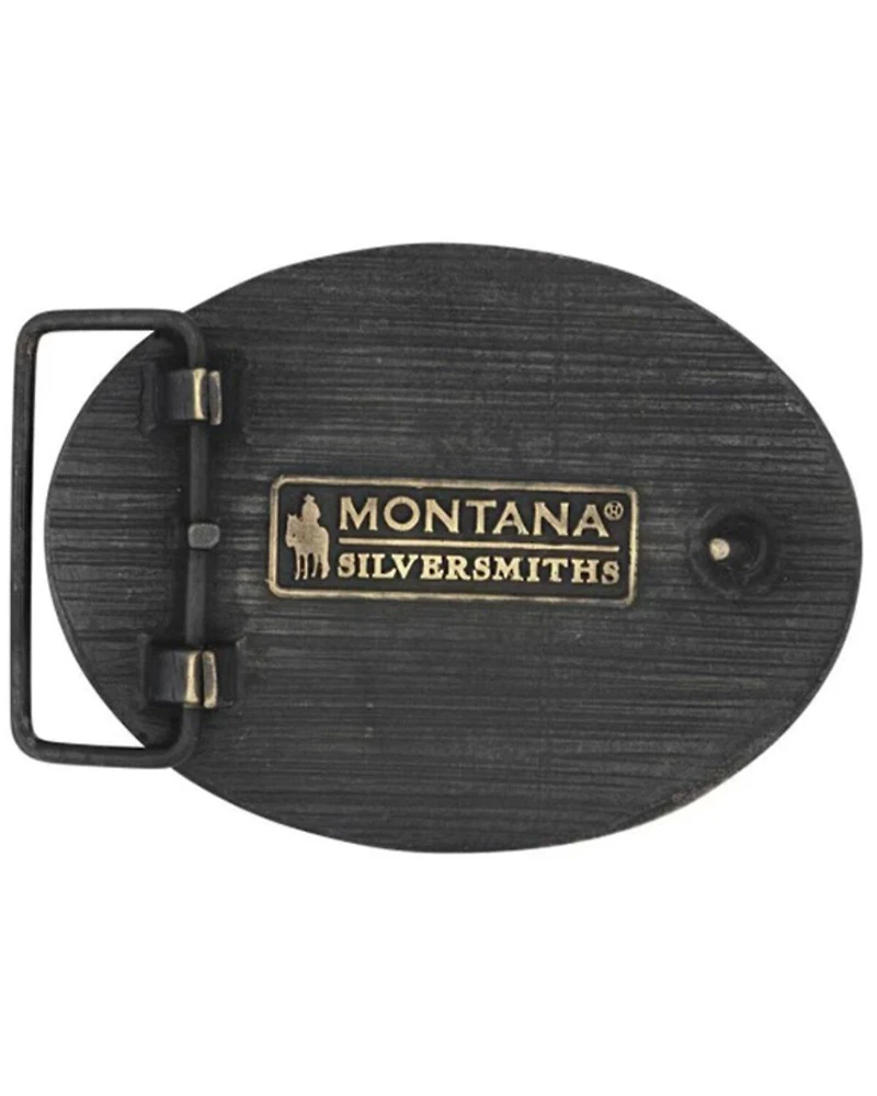 Montana Silversmiths Filigree Initial L Belt Buckle