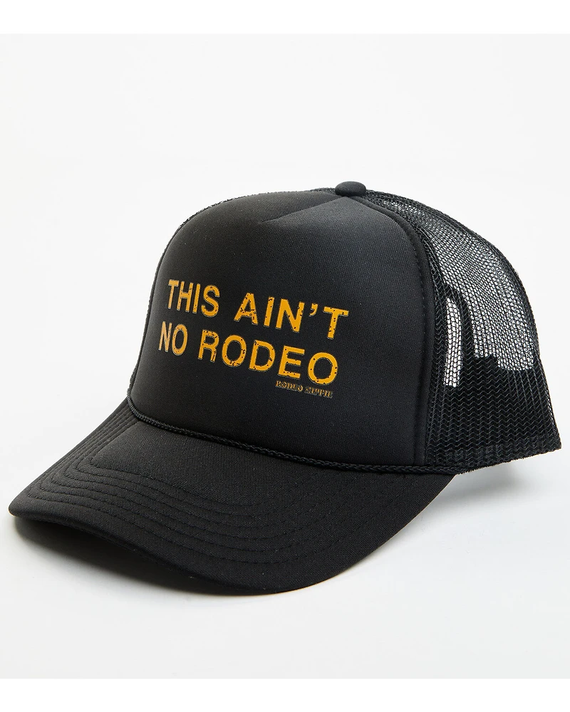 Rodeo Hippie Women's This Ain't No Rodeo Trucker Cap