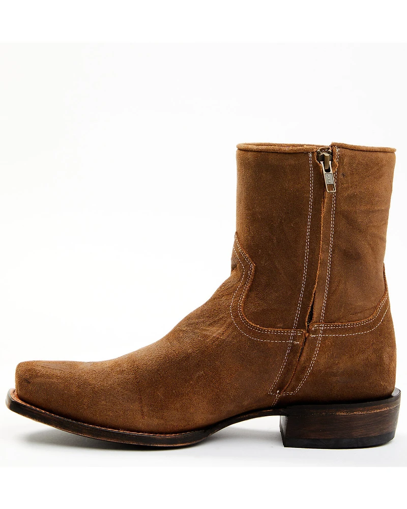 Moonshine Spirit Men's Pancho Roughout Western Boots - Square Toe