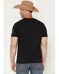 Smith & Wesson Men's Overlay Logo Short Sleeve Graphic T-Shirt