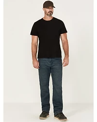 Hawx Men's Wellington Medium Wash Lined Straight Stretch Denim Jeans