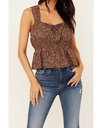 Cleo + Wolf Women's Bradley Floral Printed Tank Top