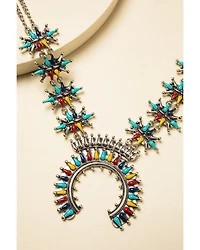 Shyanne Women's Summer Nights Firework Squash Blossom Necklace