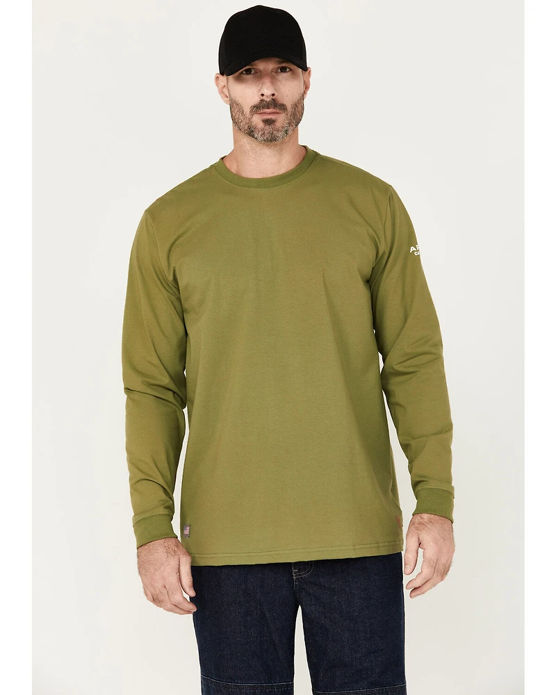 Ariat Men's FR Chain Hook Long Sleeve Graphic Work T-Shirt