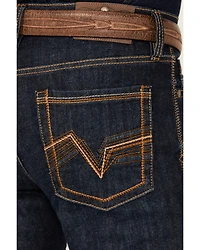Cody James Men's Night Hawk Wash Wyatt Slim Bootcut Stretch Denim Jeans