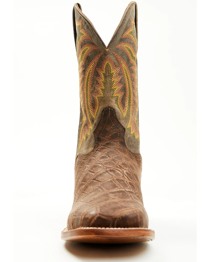 El Dorado Men's Exotic Alligator Western Boots