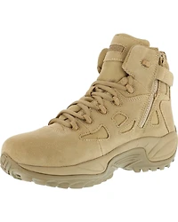 Reebok Men's Stealth 6" Lace-Up Side Zip Work Boots - Soft Toe