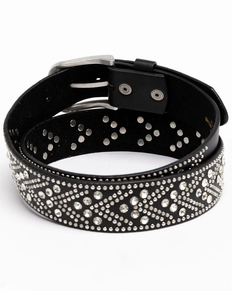 Shyanne Women's Black Tempt To Shine Belt