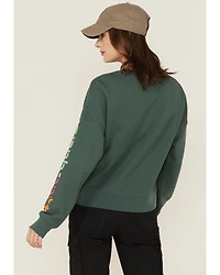 Carhartt Women's TENCEL™ Fiber Series Loose Fit Long Sleeve Graphic Sweatshirt