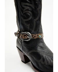 Boot Barn Women's Concho Tooled Strap Boot Jewelry