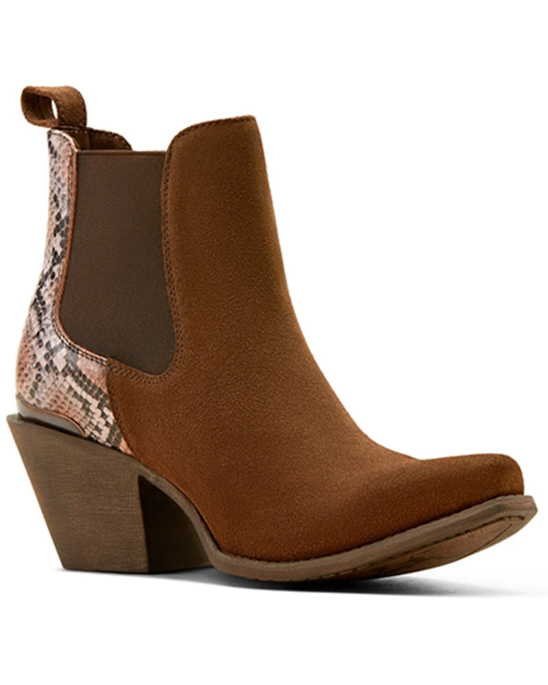 Ariat Women's Bradley Western Booties - Snip Toe