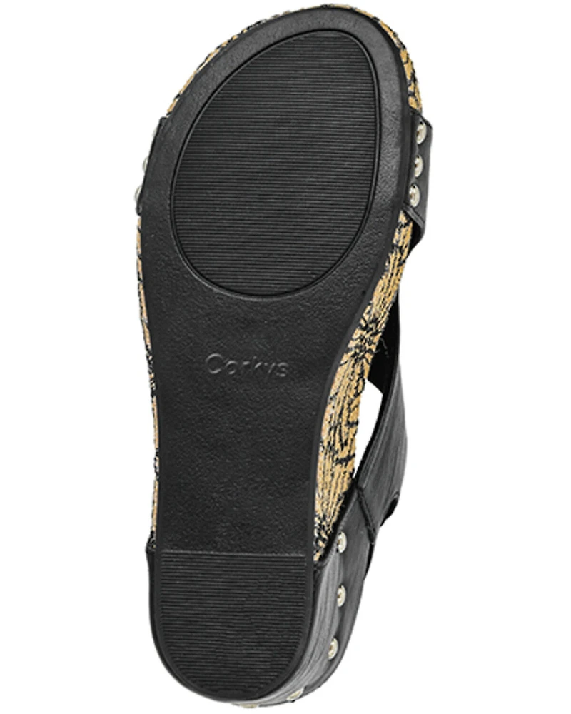 Corkys Women's Carley Wedge Heels