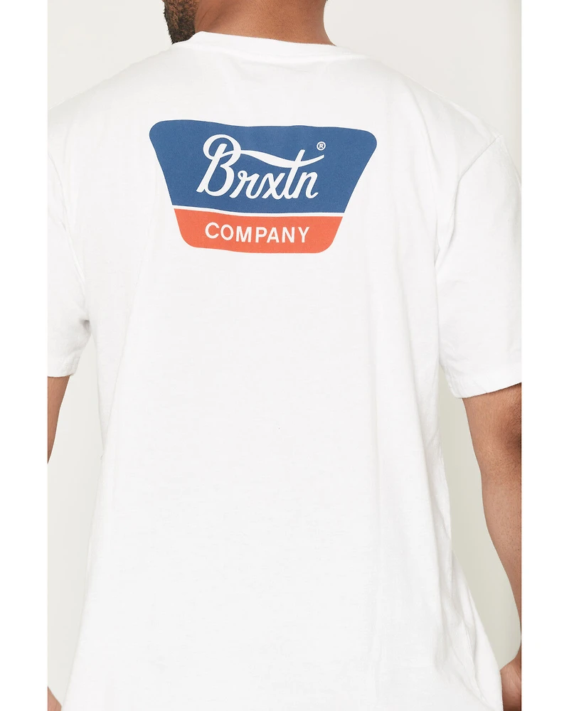 Brixton Men's Boot Barn Exclusive Linwood Logo Short Sleeve Graphic T-Shirt