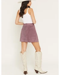 Idyllwind Women's Waters Suede Mini Skirt